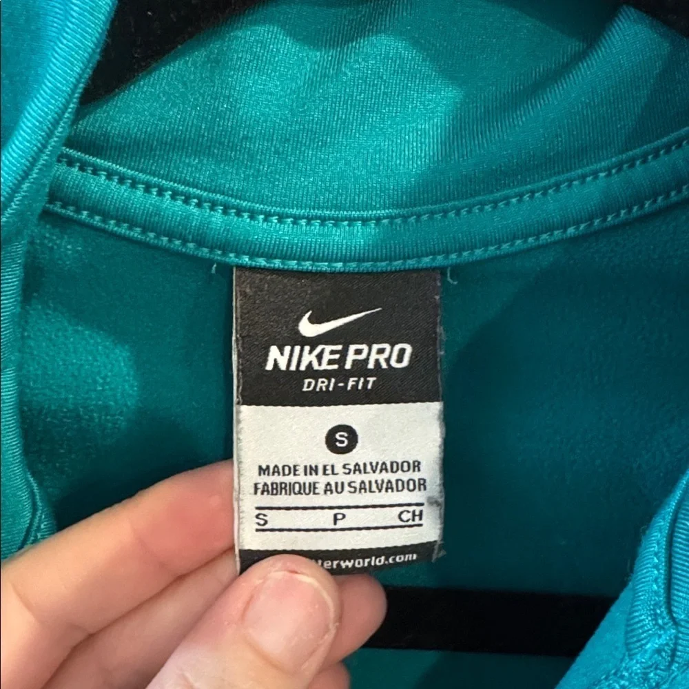 Nike Women's Aqua Half-Zip Sweatshirt